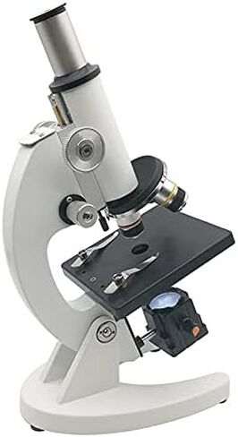 Monocular Biological Microscope 1600X HD Microscope with Bottom Lamp Laboratory Microscope Compatible with Primary and Middle School Student (Color : 1600X) in Kuwait