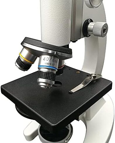 Monocular Biological Microscope 1600X HD Microscope with Bottom Lamp Laboratory Microscope Compatible with Primary and Middle School Student (Color : 1600X) in Kuwait