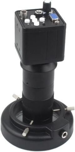 Microscope Observation 13MP 60FPS Industrial Digital Video Microscope Camera Monocular 130X Zoom C-Mount Lens(A Suit) in Kuwait