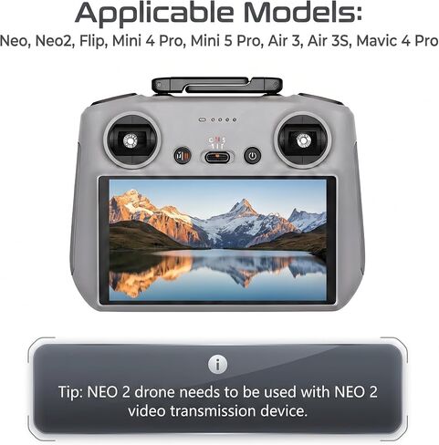 Original RC 2 Smart Drone Remote Controller, Compatible with DJI Mini 5 Pro, Flip, Mini 4 Pro, Neo, Air 3, Air 3S, Mavic 4 Pro in Kuwait