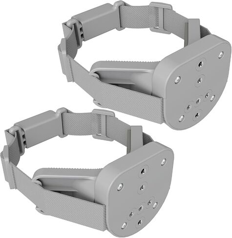 2-Pack No Hole Stairway Baby Gate Mounting Kit | No‑Drill Retractable Baby Gates Part Fit 1.9"–3.74" Round & 2.76"–3.74" Square Posts in Kuwait