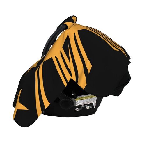 Tribal Philippines Filipino Sun and Stars Flag Baby Car Seat Cover & Breastfeeding Nursing Cover - Breathable Stretch Fabric Multi-Use Nursing Cover for Breastfeeding in Kuwait