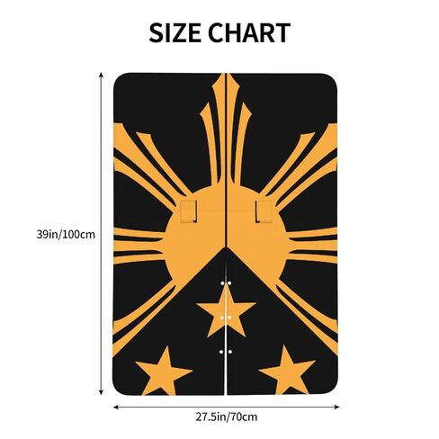 Tribal Philippines Filipino Sun and Stars Flag Baby Car Seat Cover & Breastfeeding Nursing Cover - Breathable Stretch Fabric Multi-Use Nursing Cover for Breastfeeding in Kuwait