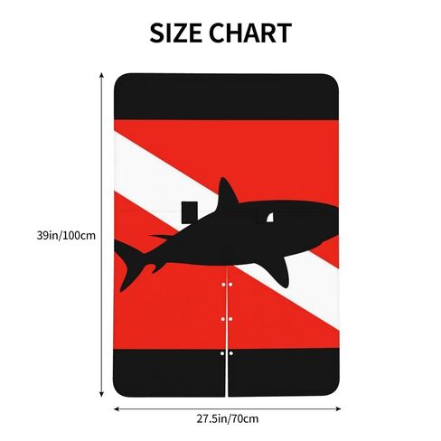 Scuba Diving Shark Baby Car Seat Cover & Breastfeeding Nursing Cover - Breathable Stretch Fabric Multi-Use Nursing Cover for Breastfeeding in Kuwait