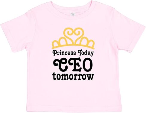 inktastic Princess Today Future CEO Tomorrow Baby T-Shirt in Kuwait