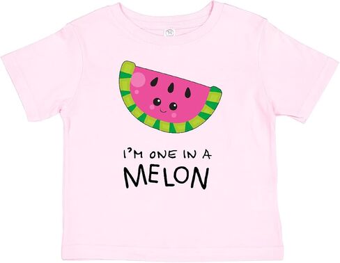 inktastic I'm 1 in a Melon Cute Smiling Watermelon Baby T-Shirt in Kuwait