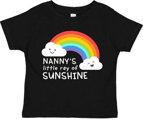 inktastic Nanny's Little Ray of Sunshine Toddler T-Shirt in Kuwait