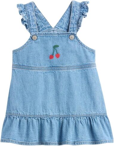GAP Baby Girls' My First Denim Sleeveless Denim Dress in Kuwait