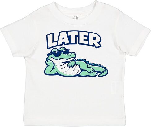 inktastic Later Gator Funny Toddler T-Shirt in Kuwait