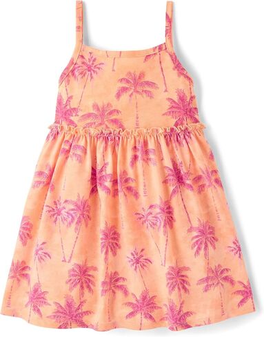 The Children's Place Baby Girls' and Toddler Sleeveless Tie Shoulder Dresses in Kuwait