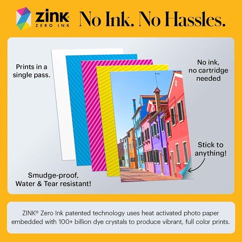 KODAK Smile+ 2-in-1 Digital Instant Print Camera & Wireless Bluetooth Photo Printer + KODAK 2"x3" Premium Photo Paper (50 Sheets) in Saudi Arabia