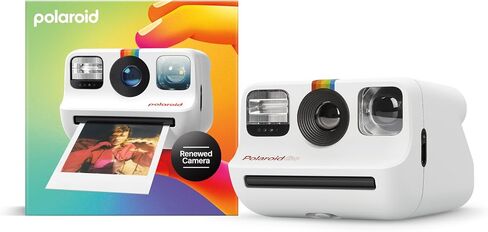 Refurbished Polaroid Go Instant Camera - White (9123) in Kuwait