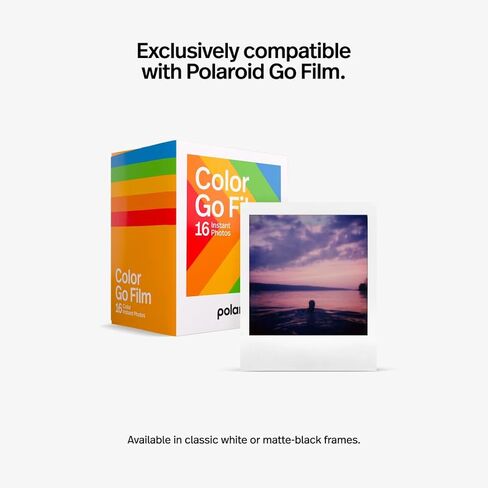 Refurbished Polaroid Go Instant Camera - White (9123) in Kuwait
