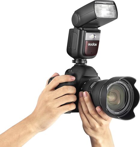 Godox V860III-N TTL 2.4G GN60 Camera Flash, 76W 1/8000s HSS, 2600 mAh Rechargeable Li-on Battery, 2W LED Modelling Light, Godox V860 Series Third Generation Speedlite for Nikon (Godox V860IIIN) in Saudi Arabia