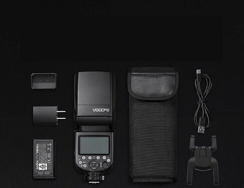 Godox V860III-N TTL 2.4G GN60 Camera Flash, 76W 1/8000s HSS, 2600 mAh Rechargeable Li-on Battery, 2W LED Modelling Light, Godox V860 Series Third Generation Speedlite for Nikon (Godox V860IIIN) in Saudi Arabia