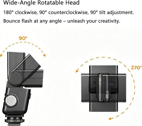 Godox iT32 TTL Camera Flash with X5S Trigger HSS GN18 for Sony | 2.4G Wireless, magnetic hotshoe & trigger 2-in-1, touch screen, LED modeling light, rotatable head, USB-C, 1.5s recycle in Kuwait