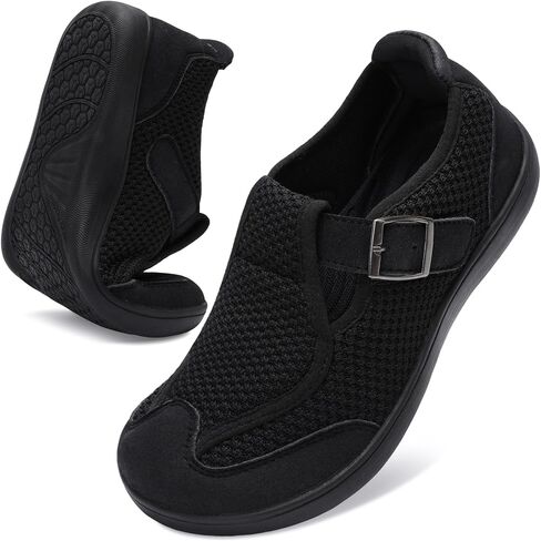 BARERUN Womens Walking Shoes Barefoot Wide Diabetic Neuropathy Shoes | Slip On, Zero Drop, Non-slip, Sneakers for Nurses Orthopedic Recovery Bunion Arthritis Edema Bunion Maternity Swollen Feet in Kuwait