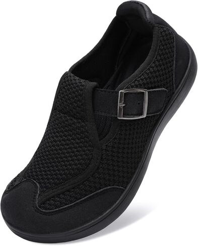 BARERUN Womens Walking Shoes Barefoot Wide Diabetic Neuropathy Shoes | Slip On, Zero Drop, Non-slip, Sneakers for Nurses Orthopedic Recovery Bunion Arthritis Edema Bunion Maternity Swollen Feet in Kuwait