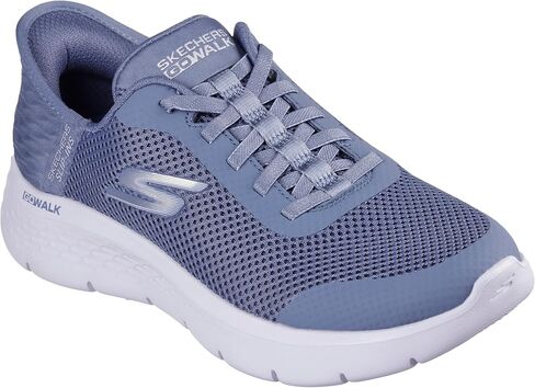 Skechers Women's Hands Free Slip-ins Go Walk Flex - Grand Entry Sneaker | Hands Free Slip-Ins, Air-Cooled Memory Foam Insole, ULTRA GO Cushioning, Machine Washable, Vegan in Kuwait