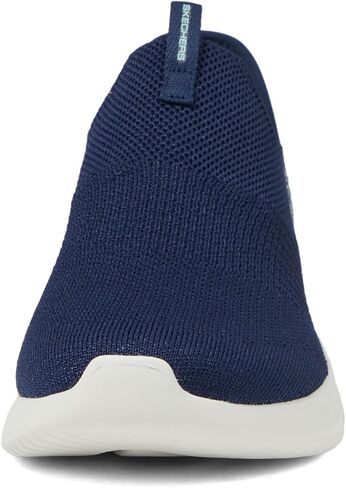 Skechers Women's Hands Free Slip Ins Ultra Flex 3.0 Smooth Step, Navy, 8.5 Wide in Kuwait