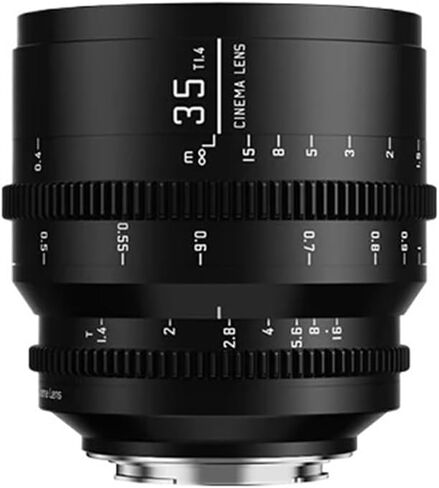 Compatible for Sony E, 25/35/50/75mm T1.4 Cine Lens | Full frame support, cine lens system, large aperture, manual focus(75mm T1.4) in Kuwait