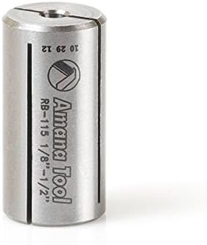Amana Tool - RB-102 High Precision Steel Router Collet Reducer 1/4 Overall Dia x 1/8 Inner in Saudi Arabia