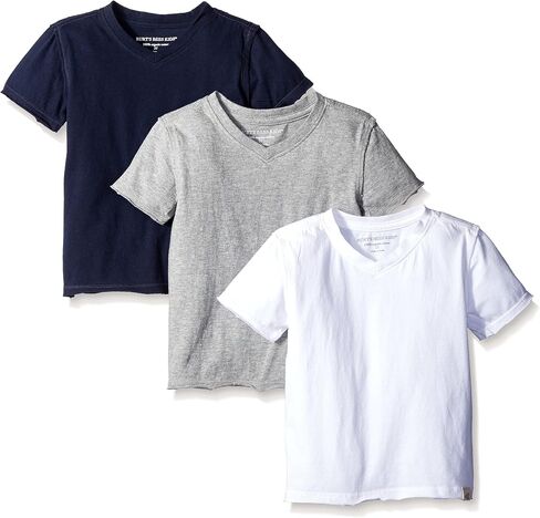 Burt's Bees Baby Baby-Boys Tees, Short Long Sleeve T-Shirt V-Neck Crew Infant and Toddler Top, 100% Organic Cotton in Kuwait