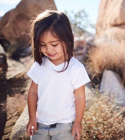 Burt's Bees Baby Baby-Boys Tees, Short Long Sleeve T-Shirt V-Neck Crew Infant and Toddler Top, 100% Organic Cotton in Kuwait