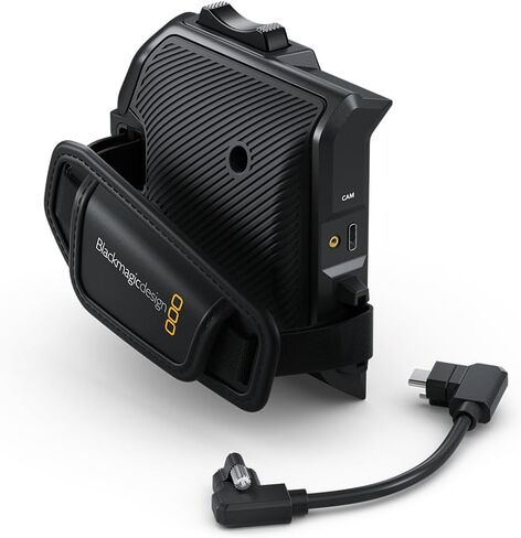 Blackmagic Design Pyxis Pro Grip Hand Grip with Hand Strap Including Start/Stop Button for Recording (BM-CINEURSABC/BG) in Kuwait