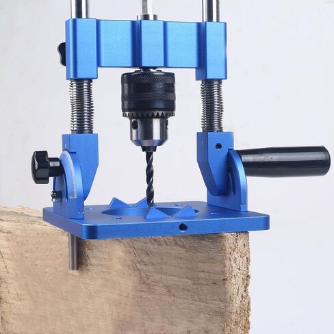 Portable Drill Guide, Angle Drill Jig for Straight Holes, Precision Press Adapter for Woodworking DIY in Kuwait