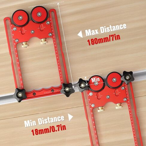 Featherboard for Table Saws, Violetfox 2 in 1 Thin Rip Jig Guide Feather Boards for Table Saw Router Tables and Band Saws Table Saw Accessories in Kuwait