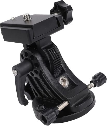 Latitude Adjustment Base Mount with 90° Adjustable Knob for and Astrophotography Enthusiasts - Lightweight Aluminum Alloy (Black) in Kuwait