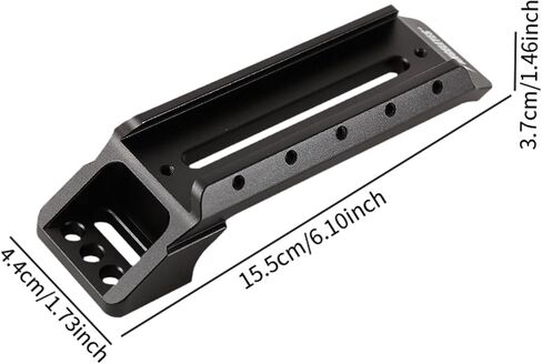 Telescope Handle Astronomical Telescope Handle Bar Astronomy Telescope Carrying Handle Mount Bracket Base Metal Alloy Construction with 60 Degree, Black in Kuwait