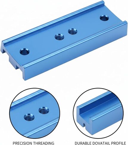 Metal Telescope Dovetail Plate Mounting Bracket for Equatorial Mounts and Finder Scopes, 4.25 x 1.71 x 1.1 Inches in Kuwait