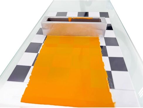 Four Sided Wet Film Applicator, 80mm Effective Width, Multi-Purpose Ink Scraper Tool,1pcs(25-50-75-100um) in Kuwait