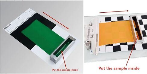 Four Sided Wet Film Applicator, 80mm Effective Width, Multi-Purpose Ink Scraper Tool,1pcs(25-50-75-100um) in Kuwait