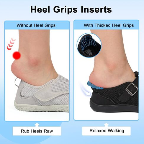 BARERUN Womens Walking Shoes Barefoot Wide Diabetic Neuropathy Shoes | Slip On, Zero Drop, Non-slip, Sneakers for Nurses Orthopedic Recovery Bunion Arthritis Edema Bunion Maternity Swollen Feet in Kuwait