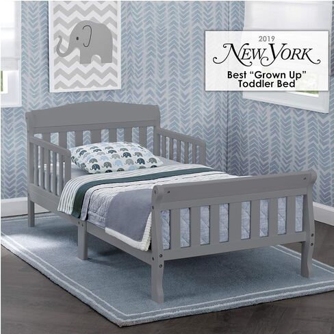Delta Children Canton Toddler Bed, Greenguard Gold Certified, Grey in Kuwait