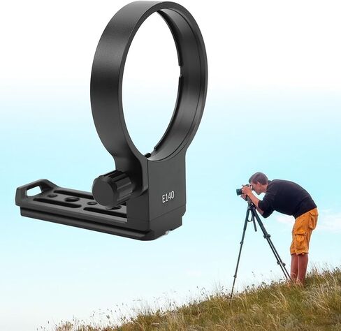 Lens Collar Tripod Mount gaskets Support Bracket Base Metal Alloy Arca Port Interface Photography Camera Equipment Accessories for Sigma 100 400mm F5 6.3 DG DN OS E Mount Lens in Kuwait