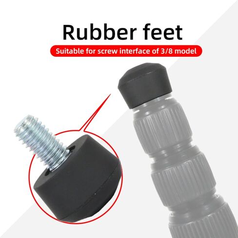 Standard 3 / 8inch Tripod Foot Pad Foot Spikes for Photography and Video Equipment Thickened Anti Wear Design Camera Accessory in Kuwait