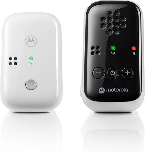 Motorola Nursery Baby Monitor, 1000ft Range PIP10 Audio Only, No WiFi Needed, Cry Detection, Alert Light, Portable Parent Unit for Easy Monitoring in Kuwait