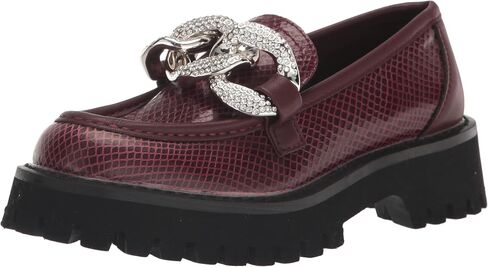 Karl Lagerfeld Paris Womens Giana Embellished Loafer in Kuwait