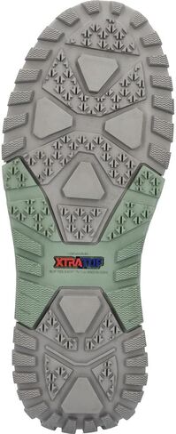 XTRATUF Women's Waterproof Leather Ankle Deck Boot, Grey Iceberg, Size 7(M) in Kuwait