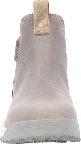 XTRATUF Women's Waterproof Leather Ankle Deck Boot, Grey Iceberg, Size 7(M) in Kuwait