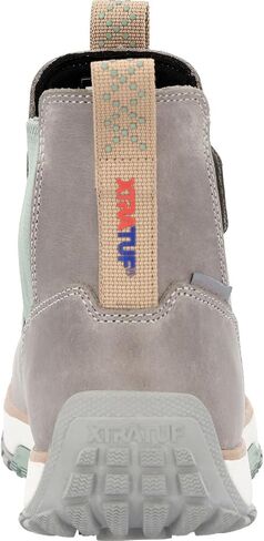 XTRATUF Women's Waterproof Leather Ankle Deck Boot, Grey Iceberg, Size 8(M) in Kuwait