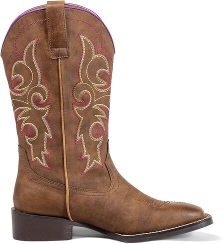 SheSole Ladies Western Square Toe Cowboy Boots For Women Wide Calf Cowgirl Boots in Kuwait