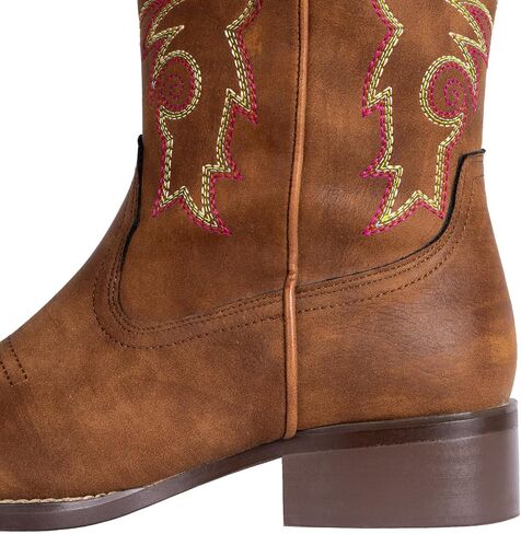 SheSole Ladies Western Square Toe Cowboy Boots For Women Wide Calf Cowgirl Boots in Kuwait