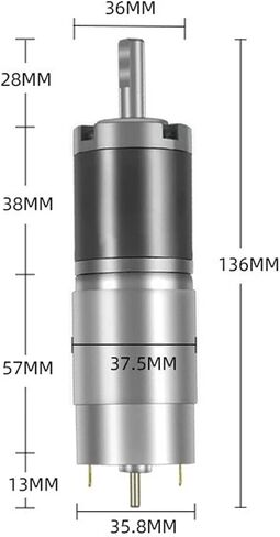 Miniature planetary gear motor 12v adjustable speed 24v(D8,421,24V) in Kuwait