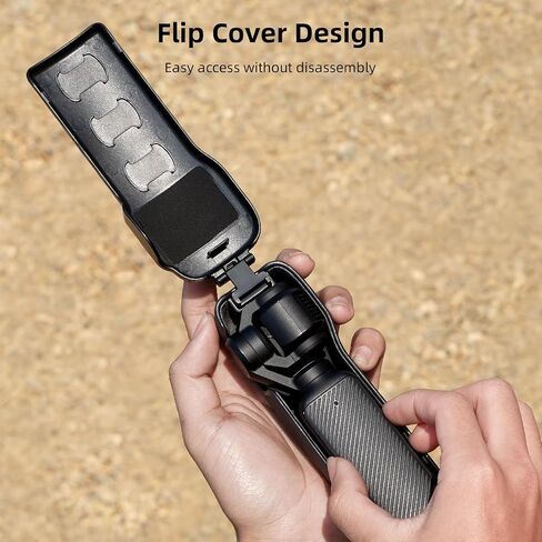 BRDRC Car Visor Mount & Cover Case for DJI Osmo Pocket 3, 360° Car Vlog Kit with Safety Strap & Phone Clip, Pink Gimbal Flip Protective Cap Lens Protector Holds 3 Filters in Kuwait