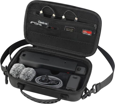 Luna Ultra Carrying Case, Shoulder Bag for Insta360 Luna Ultra Creator Bundle, Compatible with POV Head Tracker, Includes Removable Shoulder Strap in Kuwait